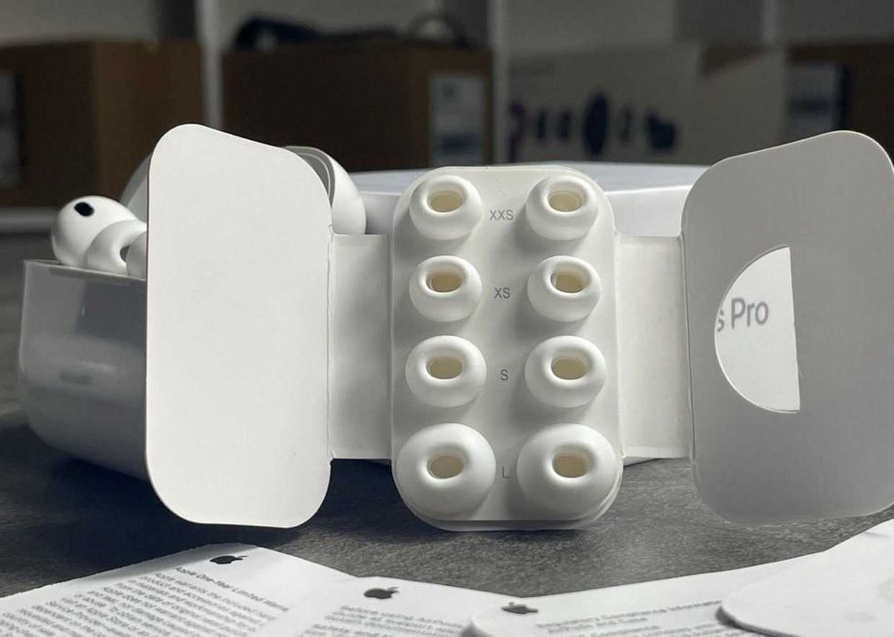 ‼️Якість 100%‼️ Навушники Apple Airpods Pro 3 Generation + шумопоглинання + прозорість