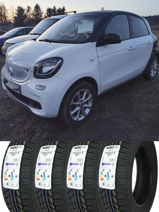 Smart Forfour 453, 2016r. Bezwypadkowy, przebieg  58tyś! salon Polska