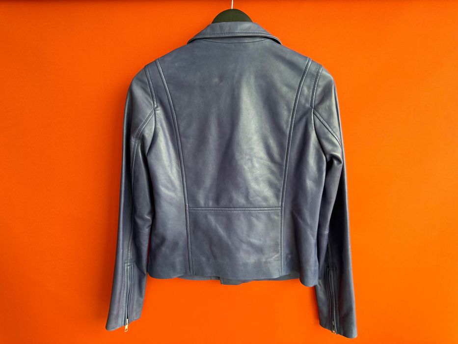 GLOBUS NAPPA LEATHER Оригінал жіноча шкіряна куртка косуха Кожанка шкірянка розмір S 36