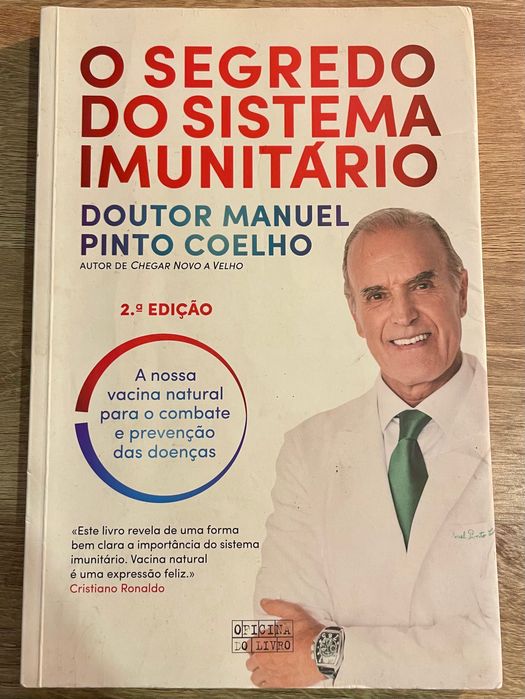 Livro "O Segredo do Sistema Imunitário", de Doutor Manuel Pinto Coelho