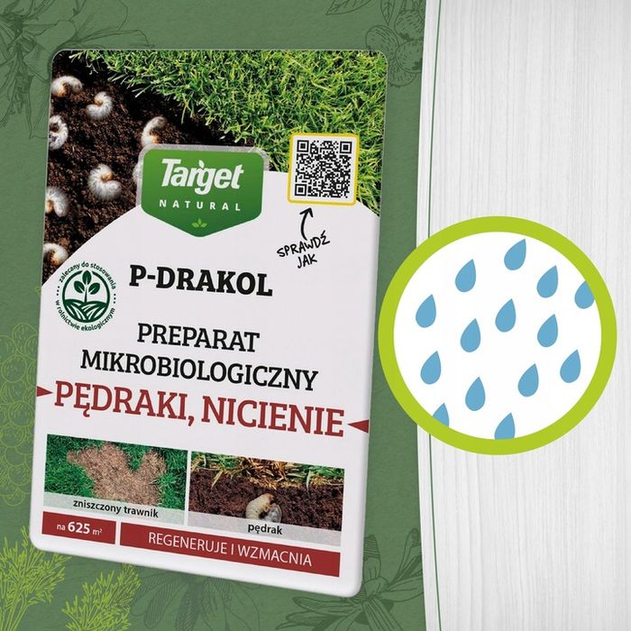 p-drakol zwalcza nicienie pędraki target 40g