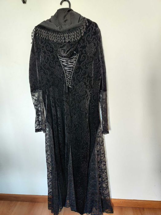 Long Gone Gothic Overcoat Devil Fashion