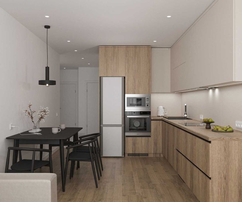 Виготовлення: Кухні, спальні, ванни, гардероби, офіси, шафи, тумби