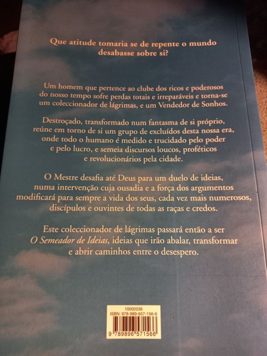 Livro novo "O semeador de ideias" de Augusto Cury