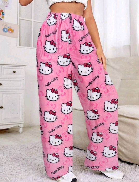 Nowe HELLO KITTY pluszowe spodnie (różne kolory)