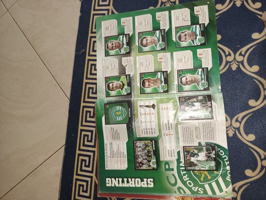 Caderneta Panini Liga Portuguesa 2005-2006 COMPLETA