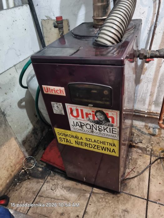 Kocioł olejowy ULRICH 20 kW Działający Zbiornik 1000
