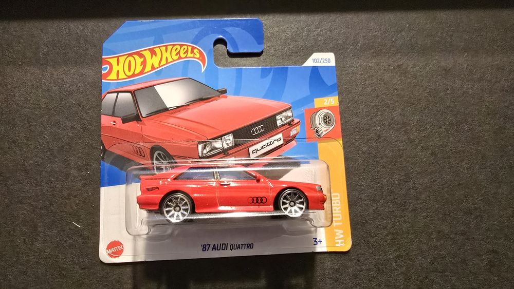 Hot wheels audi quattro 87