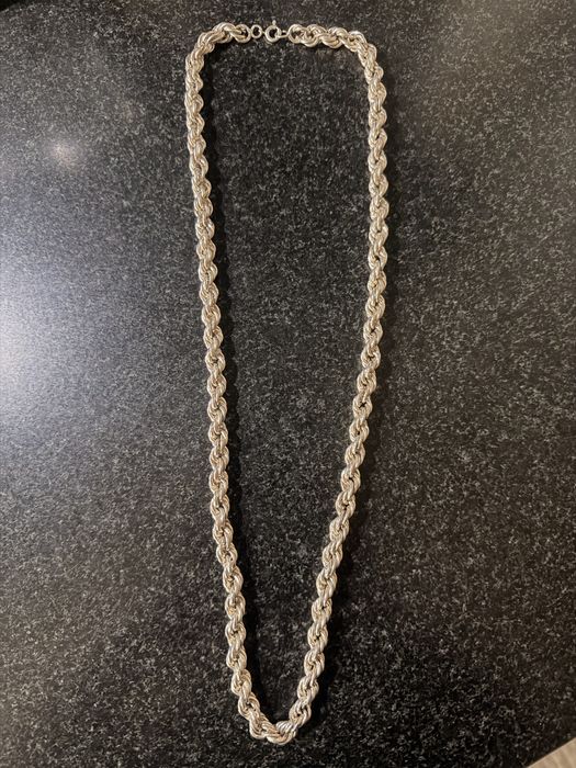 Fio de prata- com 26 cm