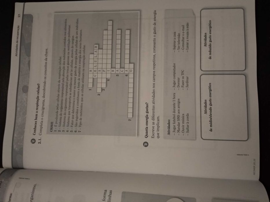 Caderno Atividades -CSI Ciências da Natureza 6.º ano