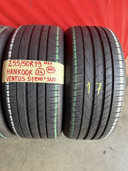 Pneus 255/50/19 Hankook Todos Iguais Impecaveis