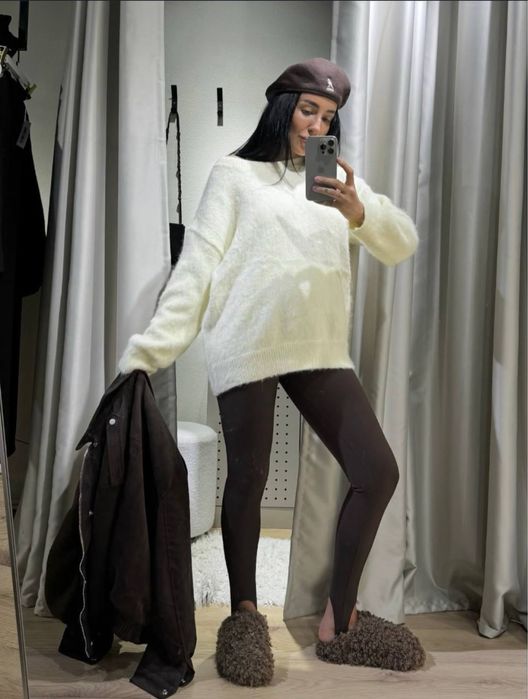 Лосіни з штрипками термо лосини