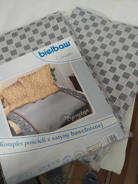 Luksusowe zestawy 2szt pościeli z satyny bawełnianej  140x200cm