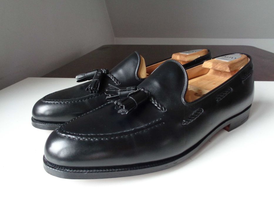 Mokasyny loafersy Crockett Jones 11/45 Loake John Lobb Nowe