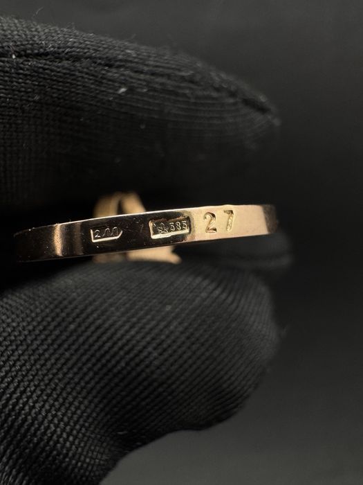 Золота каблучка / Золотое кольцо / Діамант / Бриллиант