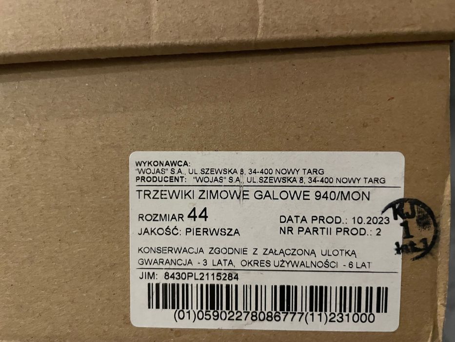 Trzewiki Zimowe Galowe 940/MON