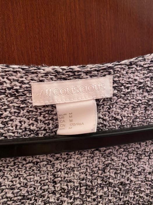 HM Conscious | Camisola Tunica oversize Cinza mesclado (M)