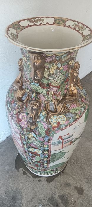 Vaso de porcelana chinesa.