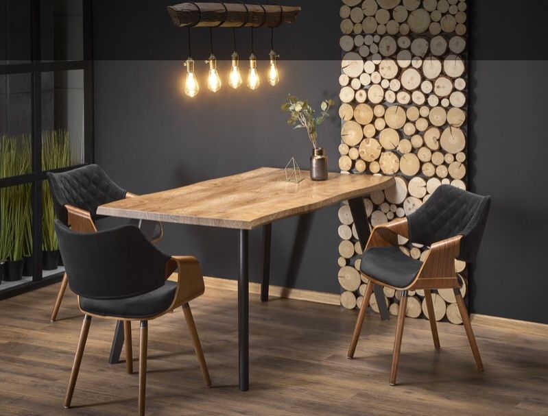 Stół LOFT Industrial lite drewno postarzany rustykalny dąb