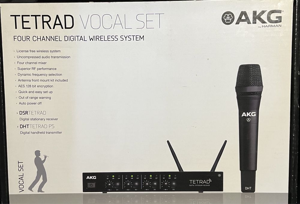 AKG tetrad vocal set
