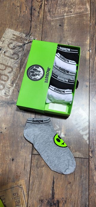Barrow skarpety męskie stopki unisex do r 46 bawełna 6 par