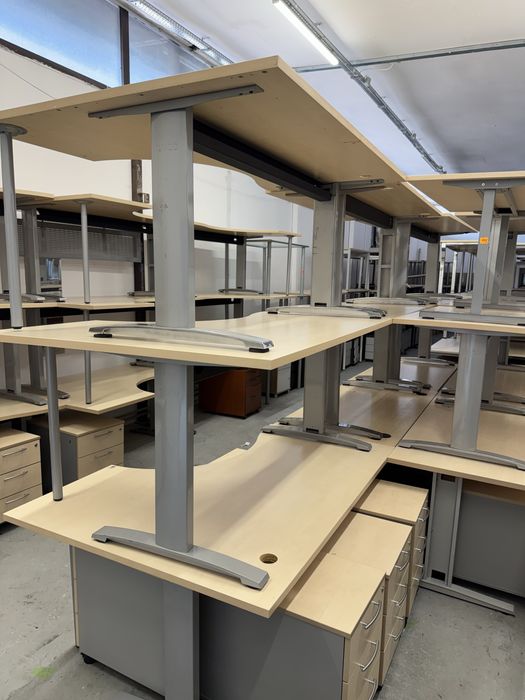 Biurka ,narozne 160/120 uzywane ,poleasingowe