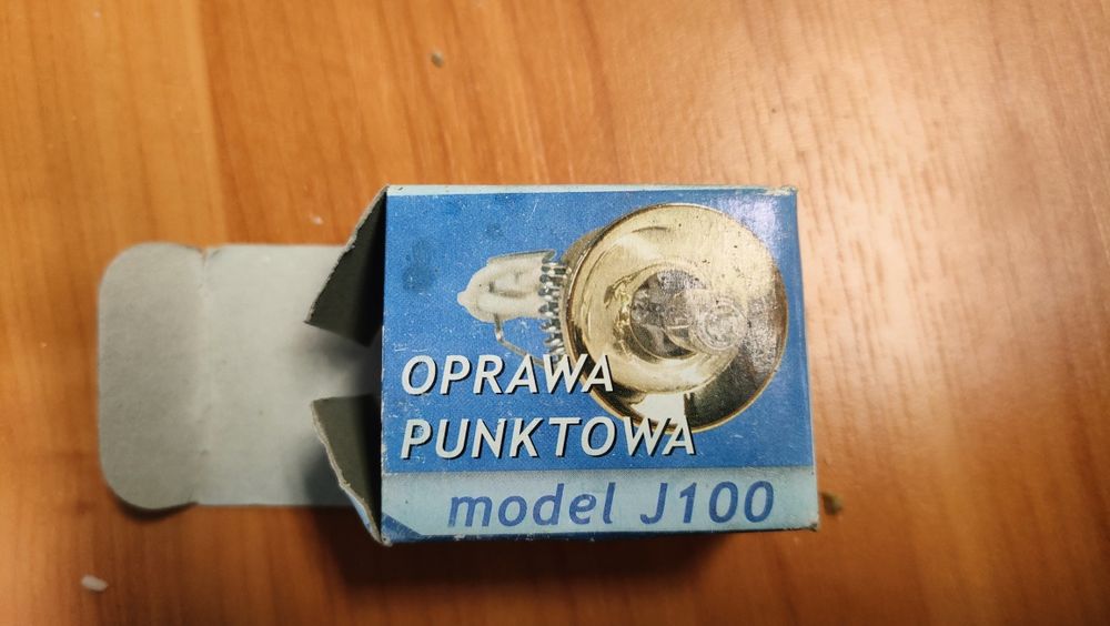 Oprawa lampki Apollo model J100 antyczny mosiądz z zasilaczamil