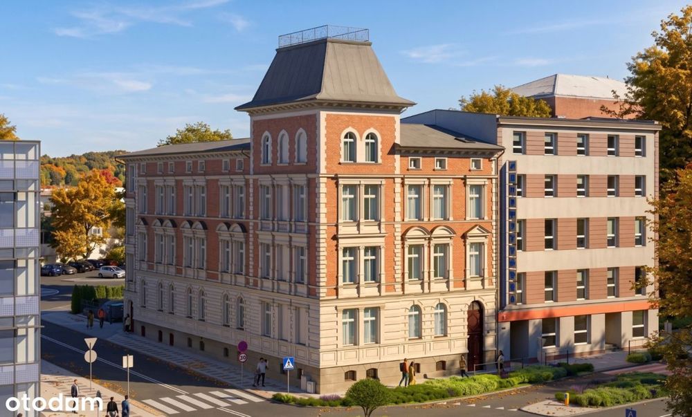 2 pokoje | Centrum | Sufity 3,45 m | 1. piętro