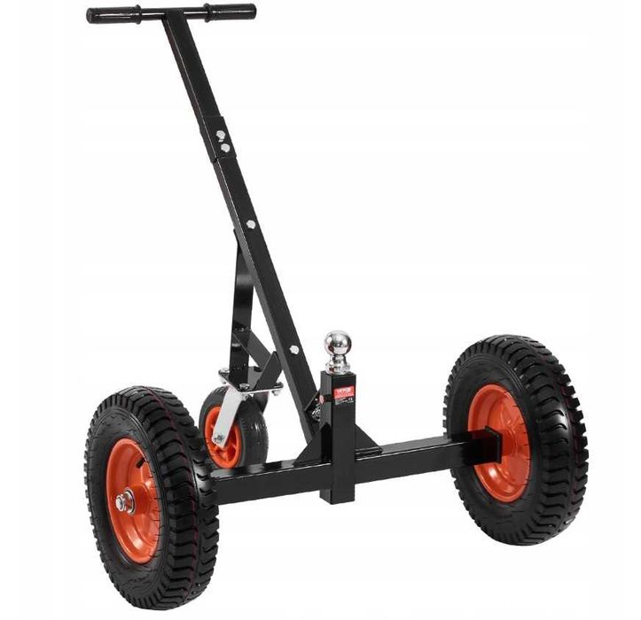 Wózek transportowy do manewrowania przyczepą