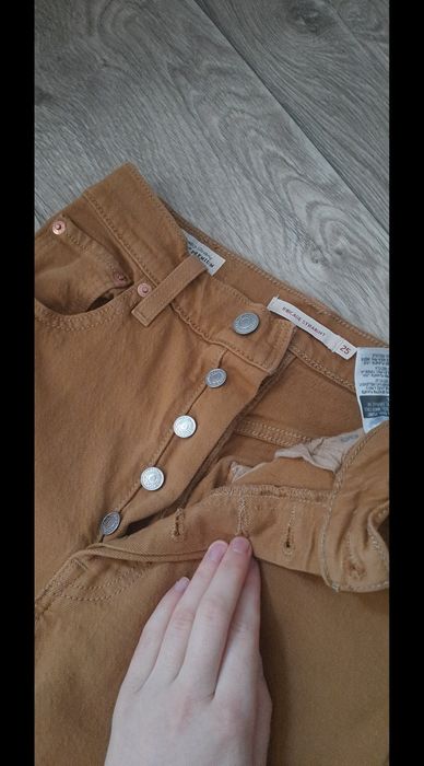 Широкі джинси levis xxs-xs