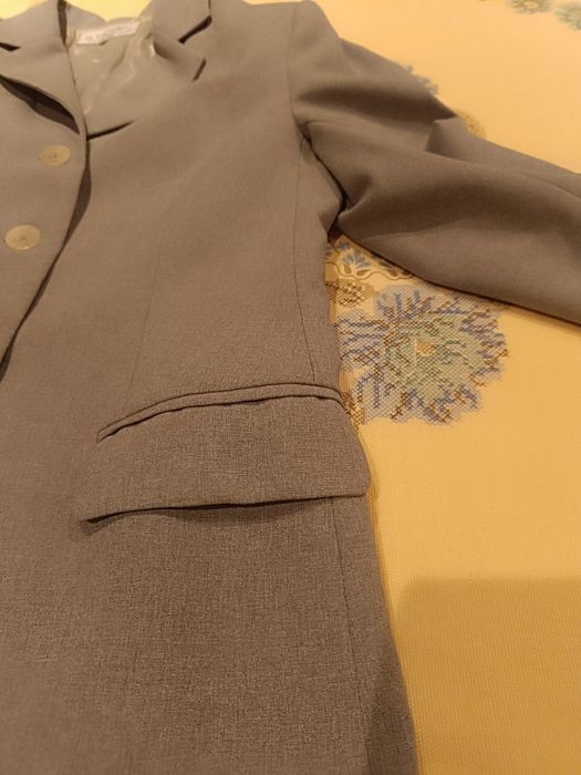 Casaco cinzento tamanho L