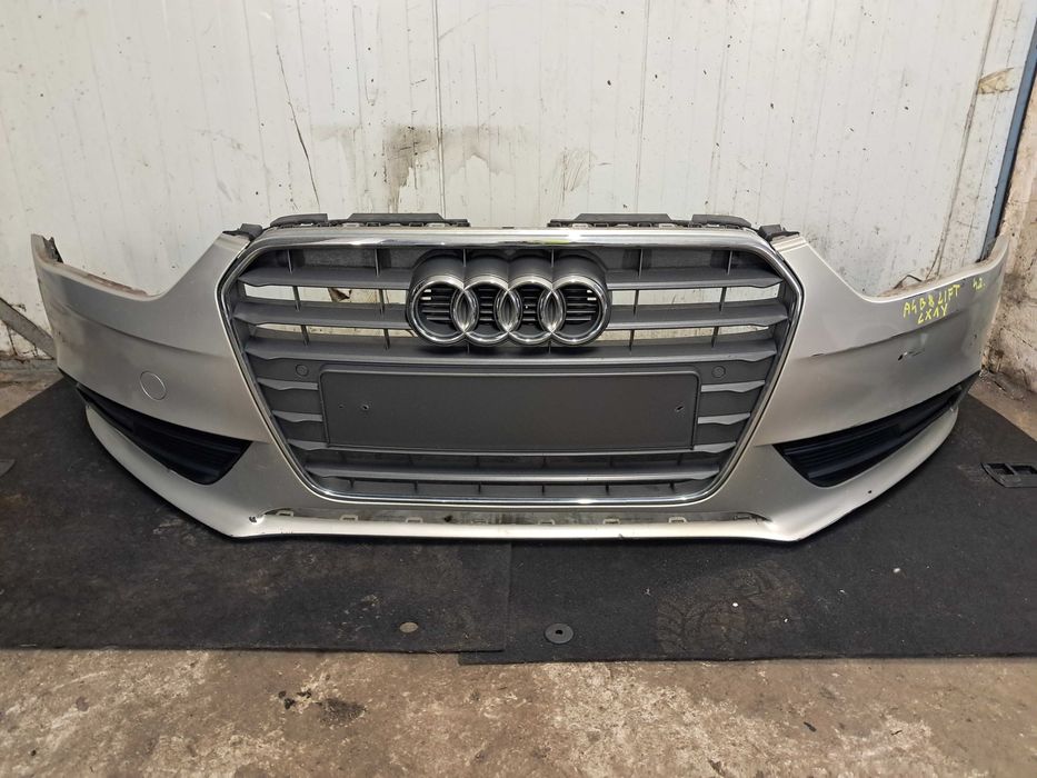 Zderzak przód przedni AUDI A4 B8 LIFT LX1Y PDC halogen czujniki