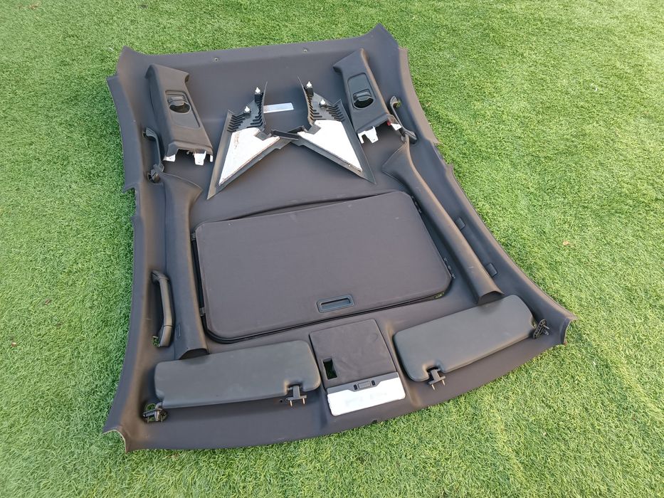Cúpula preta e acessório com teto de abrir pack M original E46 Compact