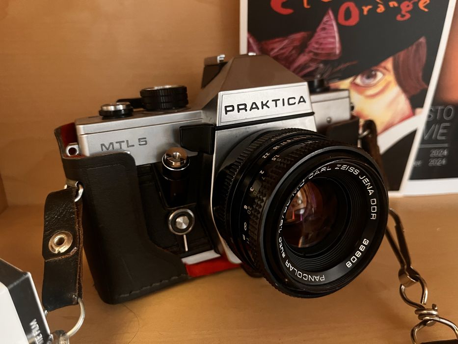 Praktica mtl 5/ obiektyw Carl Zeiss Jena M42 Pancolar 1.8/50