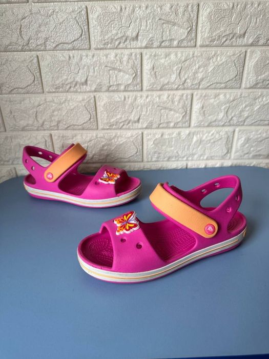 Crocs 34-35p j3 крокси шлепки сандалі босоніжки