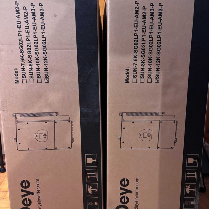 Гібридні інвертори Deye 6 / 8 / 12 / 15 / 20 кВт — підбір | монтаж