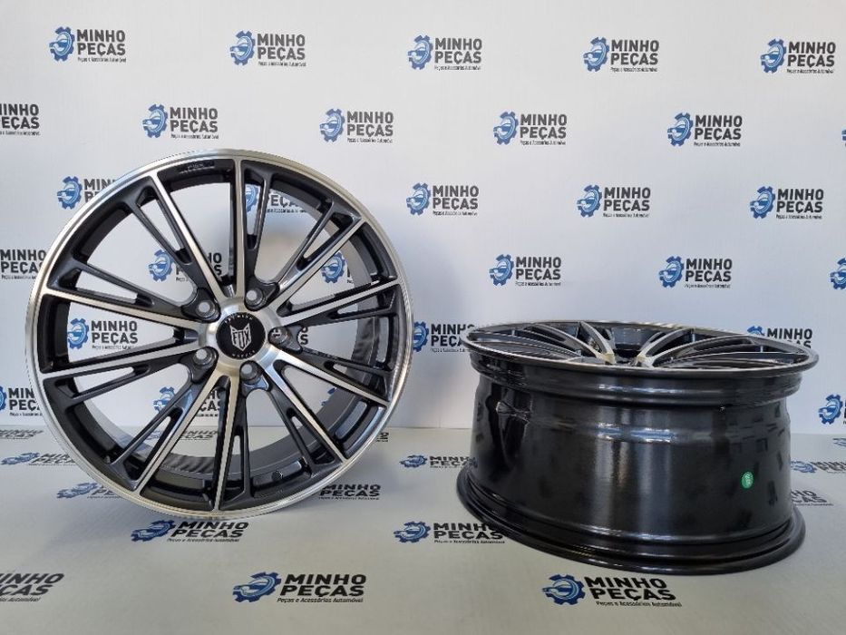 Jantes FOX Omega em 19 GunMetal Polido (5x120)
