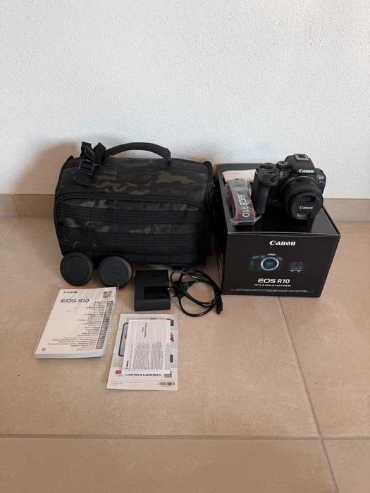 Canon EOS R10 z torbą