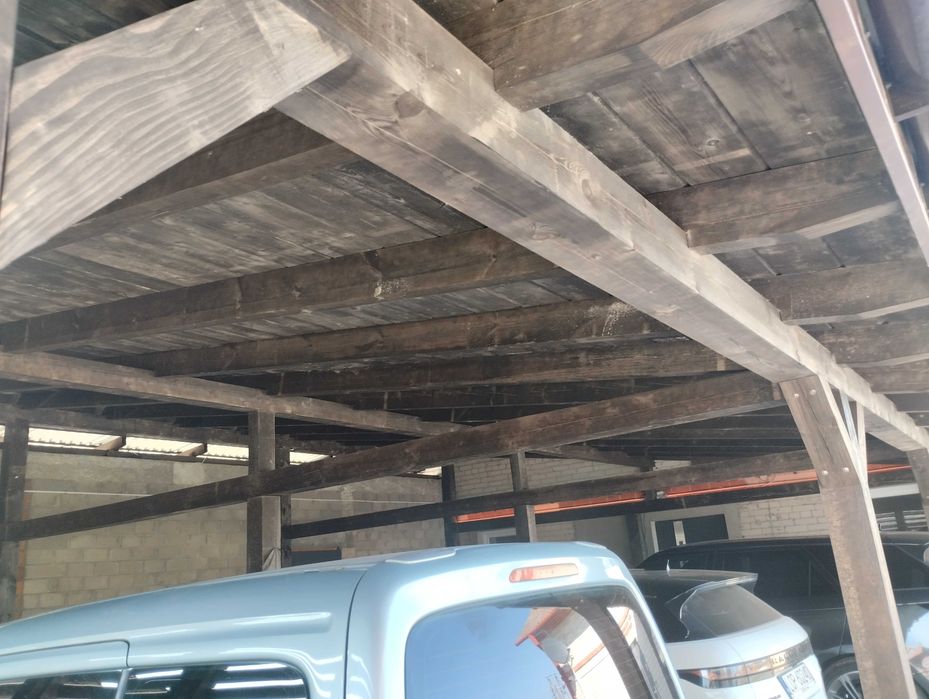 Wiata samochodowa 10 x 5 m