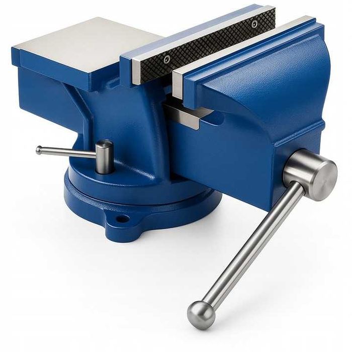 Imadło Ślusarskie Z Kowadłem 125mm 360st. Mocne Solidne Obrotowe