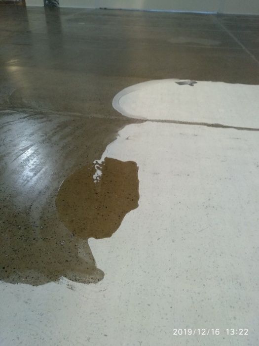 Промислова підлога, бетонна, епоксидна підлога, Шліфований бетон