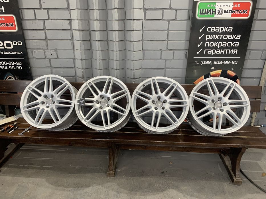 99 Оригинальные литые диски Audi 5/112 R19 et45 4G0601025s