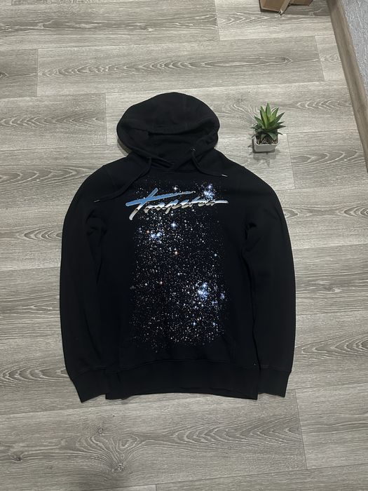 Galaxy Graphic Black Trapstar Hoodie / Худі Trapstar