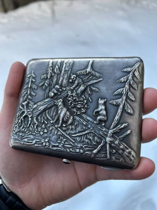 Шкатулак срібло 84