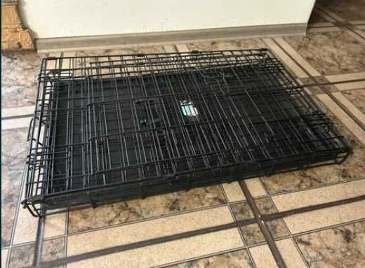 KLATKA DLA PSA NOWA metalowa dla zwierząt skladana transporter 77cm
