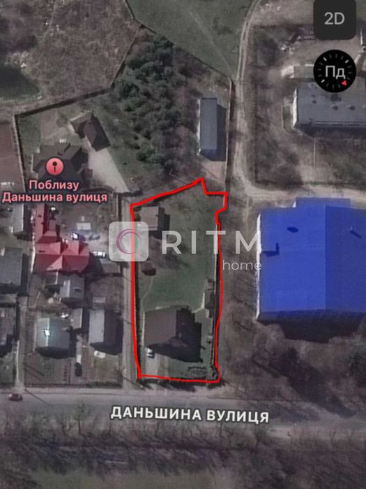 Продаж будинку в м. Луцьк, вул. Даньшина — 25 сотих землі!