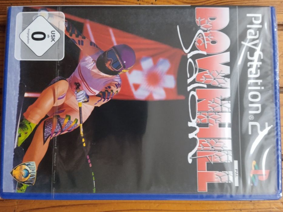 DOWNHILL slalom PS2 nowa w folii