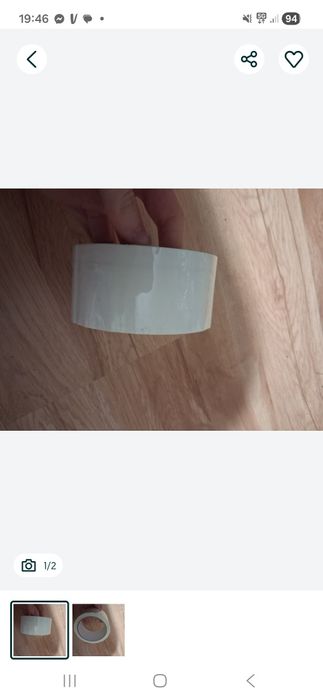 biała duża 13szt.