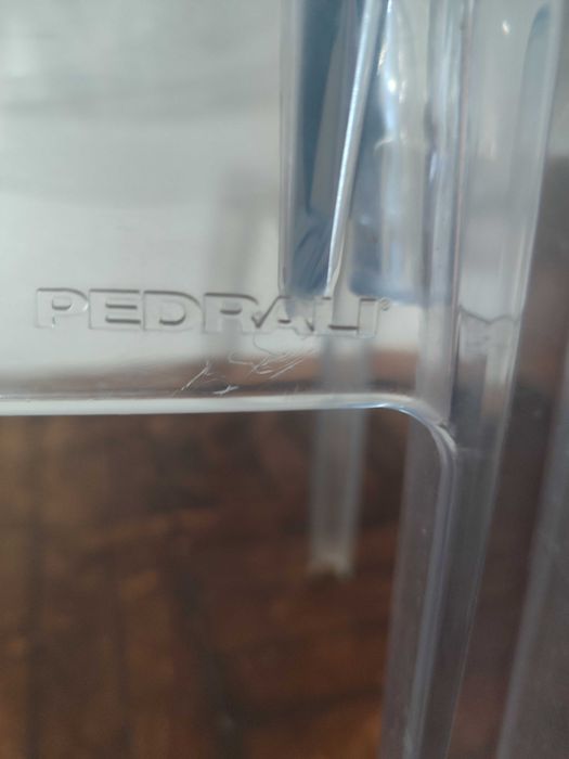 Krzesło transparentne pleksa Queen Pędraki 6 sztuk