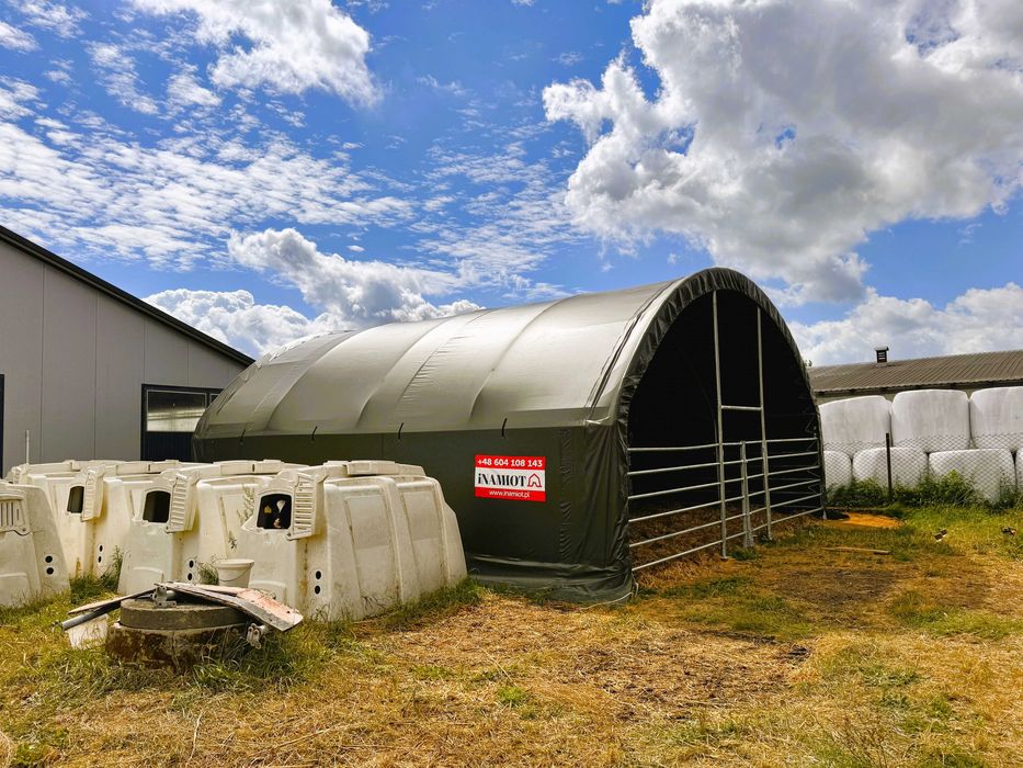 Zagroda namiot dla zwierząt hala kojec 10x10 ocynkowane NOWE